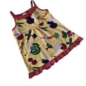 Produce & Bunny Print Nick & Nora Sleep Top 6